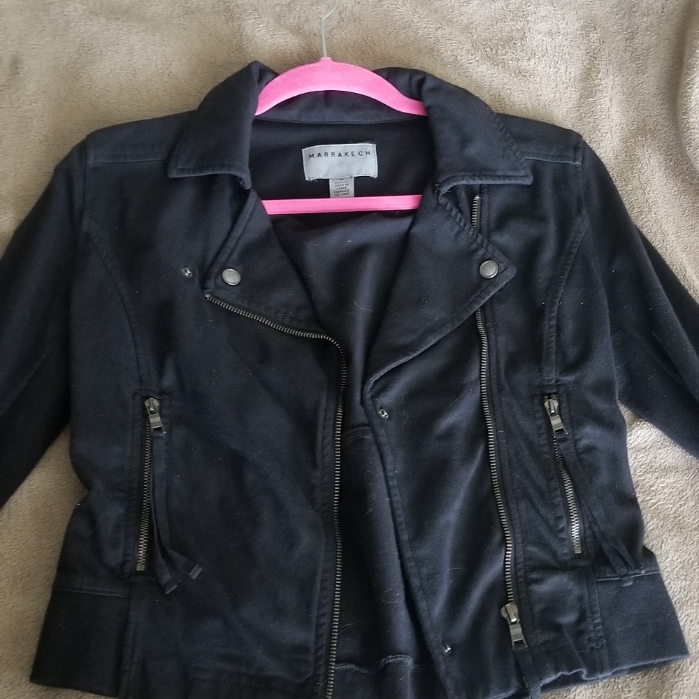Marrakech Cotton Moto Jacket